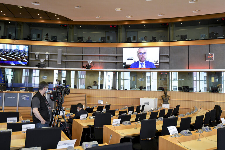 Fotografia 15: ITRE Committee meeting - Establishing the Just Transition Fund