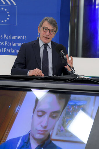 Suriet 6: Press conference by David SASSOLI, EP President on the European Council (EUCO)