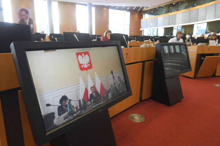 Photo 3 : LIBE Committee - The situation of the Rule of Law in Poland - Exchange of views