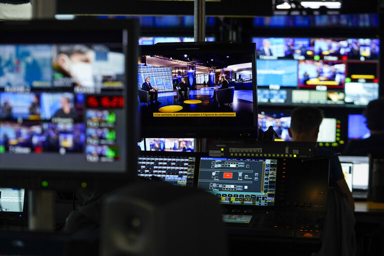 Fotogrāfija 10: David SASSOLI, EP President participates in the tv show  la faute a l'europe