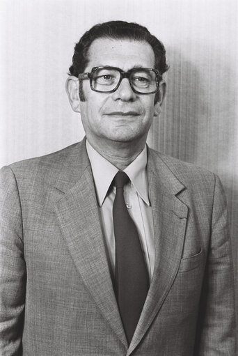 Portrait of the MEP Jacques DENIS in July 1980.