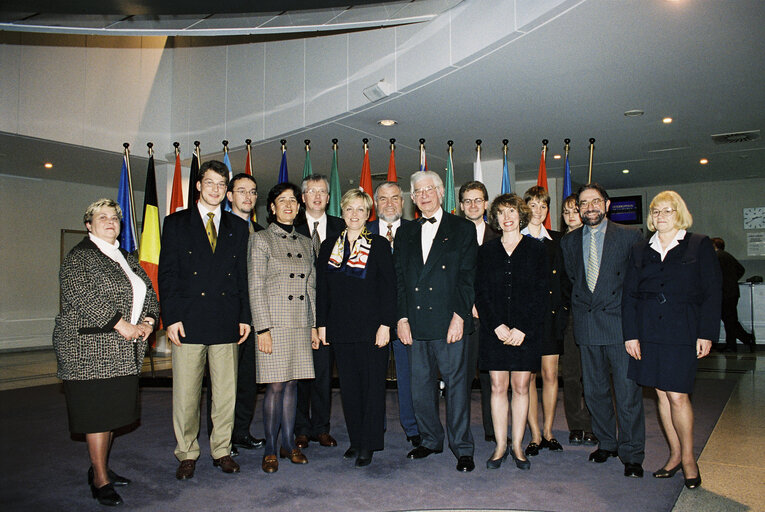 Fotó 3: Members of the Belgian Liberal VLD party at the EP in Brussels