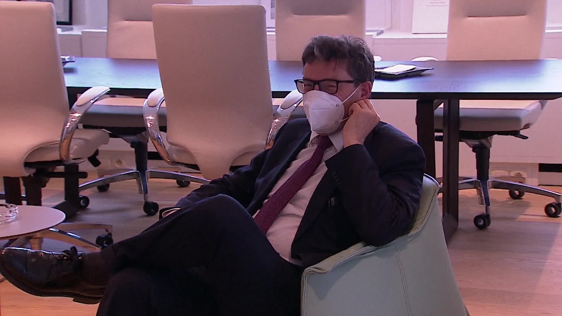 David SASSOLI, EP President meets with Giancarlo GIORGETTI, Italian Minister for Economic Development: welcome and roundtable