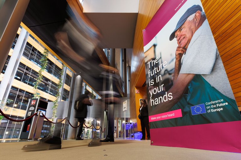 Conference on the Future of Europe - Ambiance shots