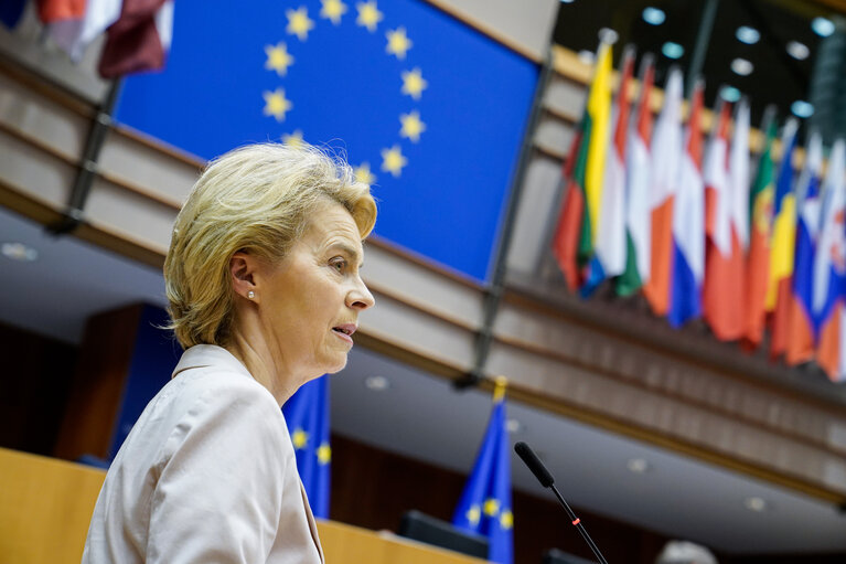 Photo 1 : EP Plenary session - Presentation of the programme of activities of the German Presidency - Council and Commission statements