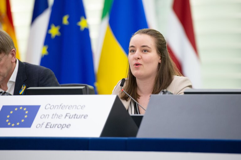 Foto 49: Conference on the Future of Europe - Plenary session