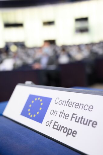 Fotó 27: Conference on the Future of Europe - Plenary session