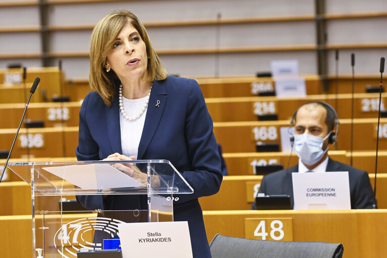 Fotografie 15: Plenary Session - The EU's public health strategy post COVID-19