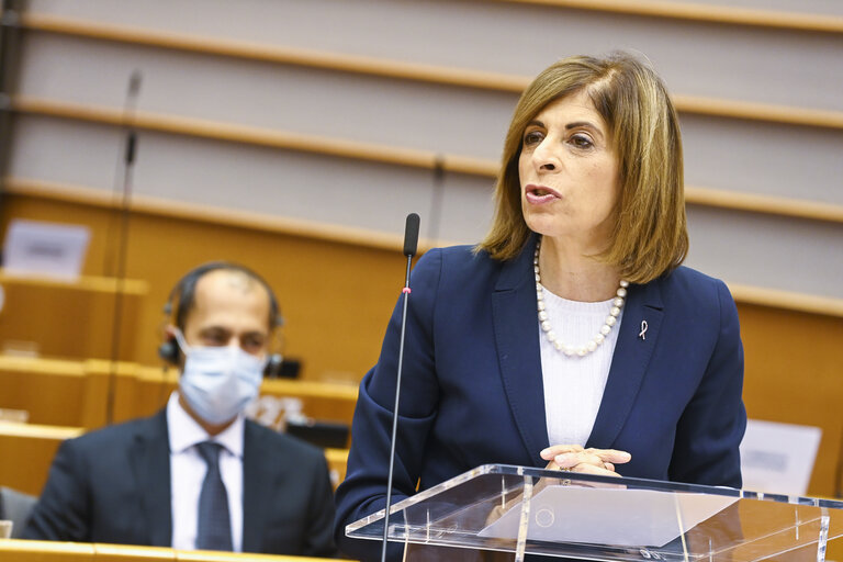 Fotografie 16: Plenary Session - The EU's public health strategy post COVID-19