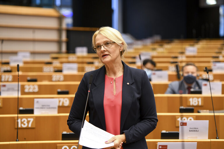 Fotografie 9: Plenary Session - The EU's public health strategy post COVID-19