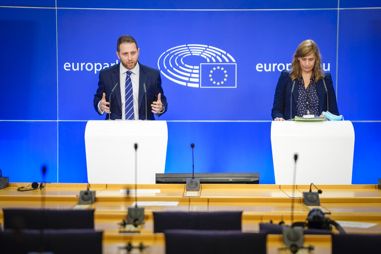 Fotografi 9: Press conference Digital services act