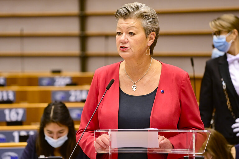 EP Plenary session - Combatting the sexual abuse and sexual exploitation of children Council and Commission statements