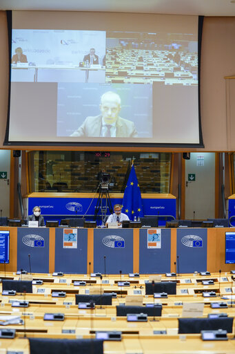 Photo 8 : Joint Parliamentary Scrutiny Group on the European Union Agency for Law Enforcement Cooperation (Europol)- Mr Wil VAN GEMERT, Deputy Executive Director of Europol, Operations Department;