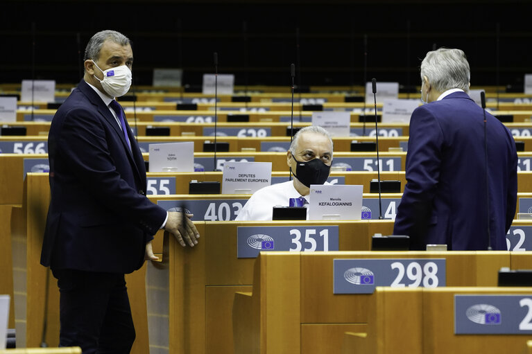 Foto 6: EP Plenary session- Announcement of results