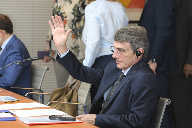 Fotografija 29: David SASSOLI, EP President takes part of the Opening of the G7 Speakers meeting Addressing the Climate Crisis with economic and Environmental justice for all