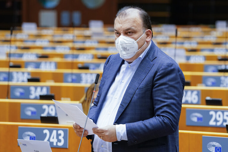 Valokuva 12: EP Plenary session - Preparation of the European Council meeting of 10-11 December 2020