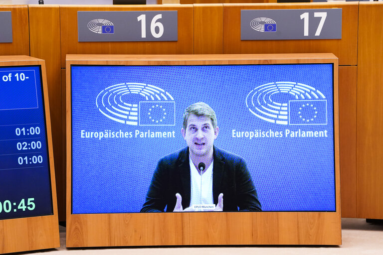 Valokuva 25: EP Plenary session - Preparation of the European Council meeting of 10-11 December 2020