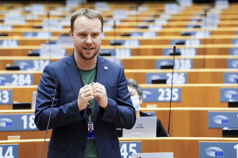 Valokuva 49: EP Plenary session - Preparation of the European Council meeting of 10-11 December 2020