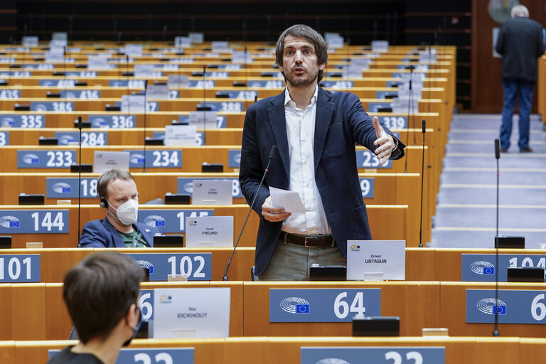 Fotografie 12: EP Plenary session - Preparation of the European Council meeting of 10-11 December 2020