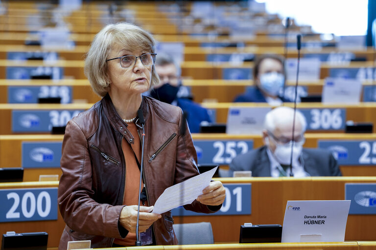 Fotografie 8: EP Plenary session - Preparation of the European Council meeting of 10-11 December 2020