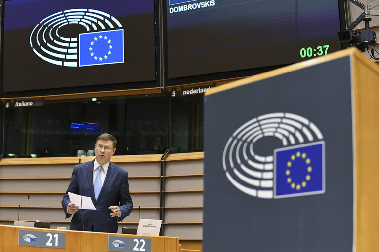 Снимка 1: EP Plenary session - EU Trade Policy Review