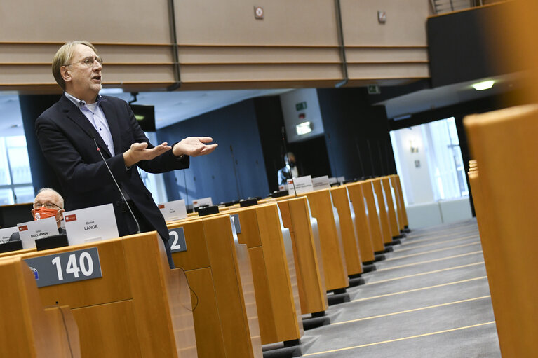 Снимка 33: EP Plenary session - EU Trade Policy Review