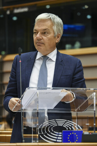 Foto 1: EP Plenary session  - Towards a more sustainable single market for business and consumers