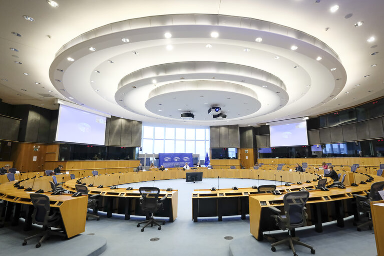 Fotogrāfija 3: Meeting of the EP Conference of Presidents on MFF 21-27 and Own resources