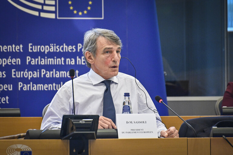 Foto 5: Meeting of the EP Conference of Presidents on MFF 21-27 and Own resources