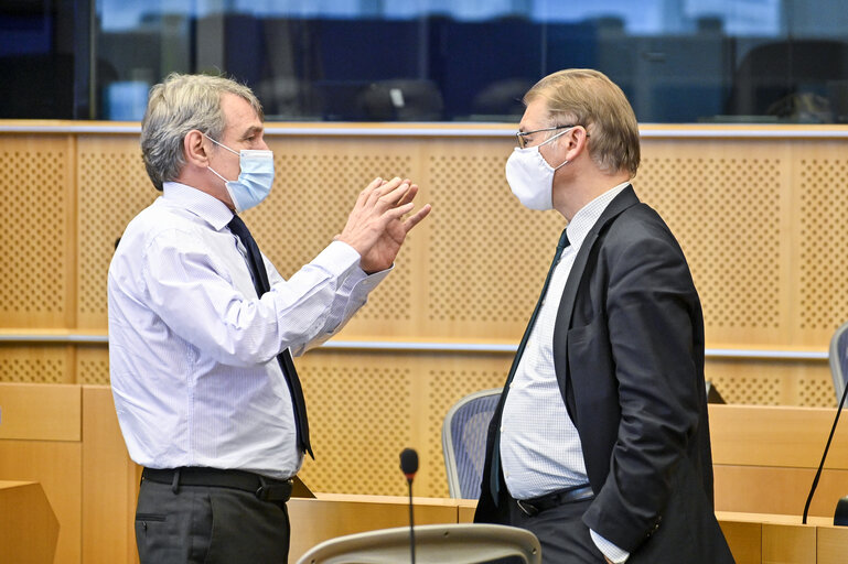 Photo 10: Meeting of the EP Conference of Presidents on MFF 21-27 and Own resources