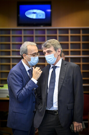 Photo 23: Meeting of the EP Conference of Presidents on MFF 21-27 and Own resources