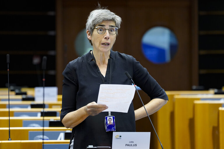 Φωτογραφία 36: EP Plenary session - The European Forest Strategy - The Way Forward