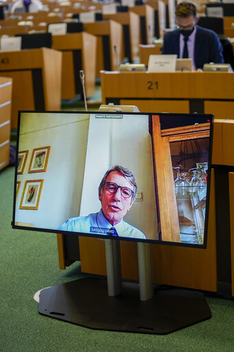 Conference of Committee Chairs (CCC) on Multiannual Financial Framework-Own Resources Contact Group with David SASSOLI EP President (in video)