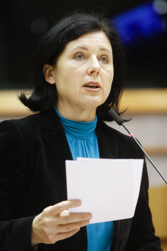 EP Plenary session - The Establishment of an EU Mechanism on Democracy, the Rule of Law and Fundamental Rights