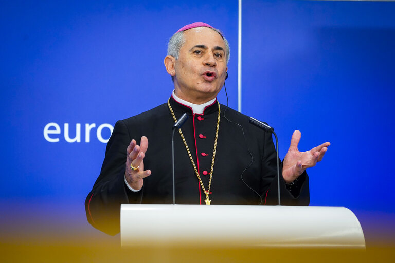 EP Press conference - Archbishop of Mosul Najeeb Michaeel nominated for the Sakharov prize 2020