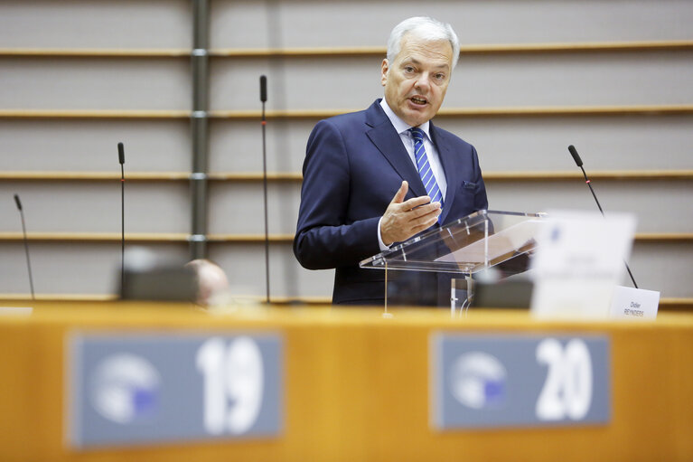 EP Plenary session - The Establishment of an EU Mechanism on Democracy, the Rule of Law and Fundamental Rights