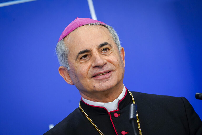 EP Press conference - Archbishop of Mosul Najeeb Michaeel nominated for the Sakharov prize 2020