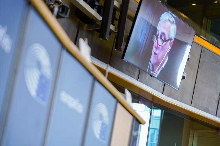 Conference of Committee Chairs (CCC) on Multiannual Financial Framework-Own Resources Contact Group with David SASSOLI EP President (in video)