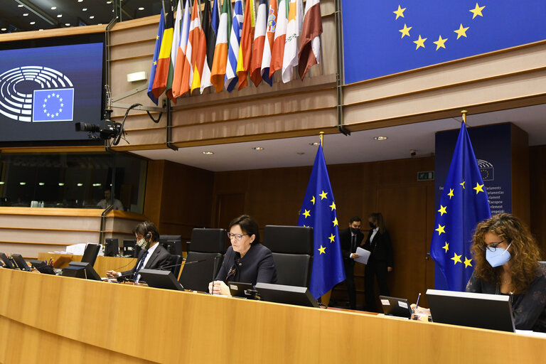 Foto 1: EP plenary session - Joint debate - Policies of the euro area 2020