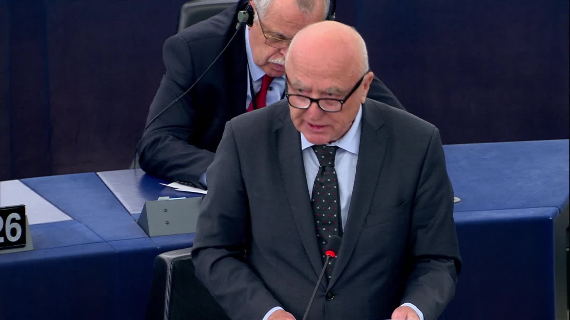 Debate with Klaus IOHANNIS, President of Romania on the Future of Europe: One round of political group speakers - Josef WEIDENHOLZER (S&D, AU) (11:30 - 11:34)