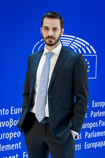 Photo 13: Vincenzo SOFO in the EP in Strasbourg