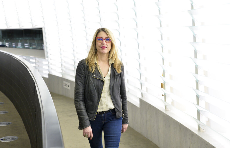 Fotografia 10: Eugenia R. PALOP in the EP in Strasbourg