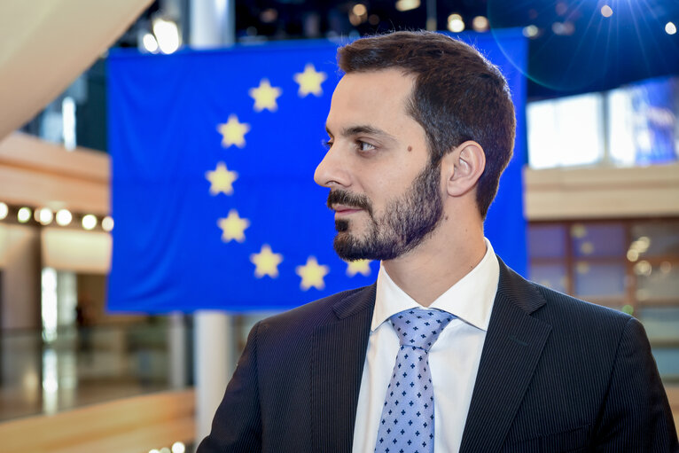 Photo 18: Vincenzo SOFO in the EP in Strasbourg