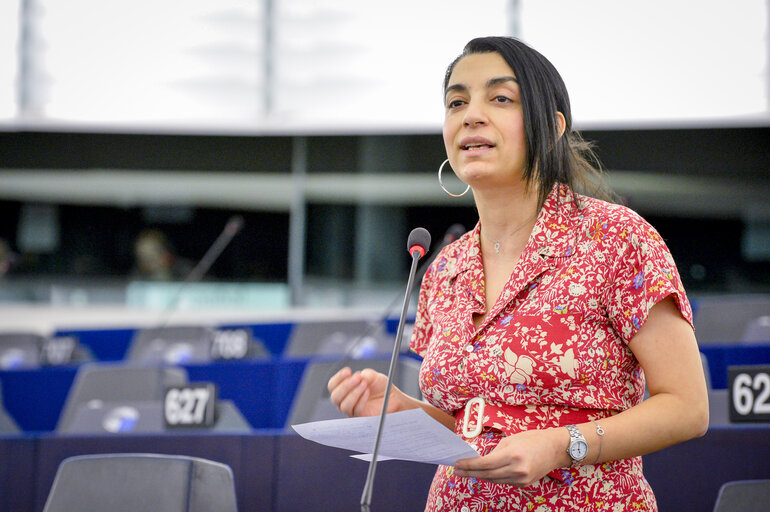 Photo 8: EP Plenary session - Child labour in mines in Madagascar