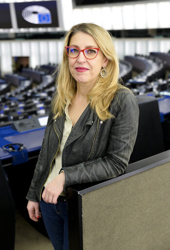 Valokuva 14: Eugenia R. PALOP in the EP in Strasbourg