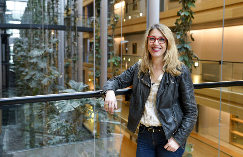 Fotogrāfija 1: Eugenia R. PALOP in the EP in Strasbourg