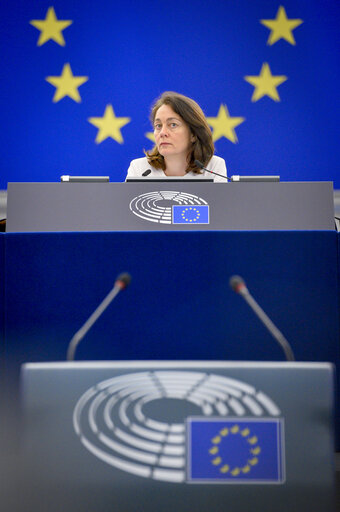 Photo 13: EP Plenary session - Guinea Conakry, notably violence towards protesters