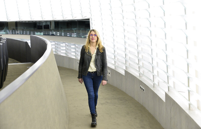 Fotogrāfija 9: Eugenia R. PALOP in the EP in Strasbourg