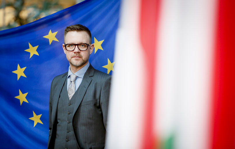 Fredrick FEDERLEY in the EP in Strasbourg