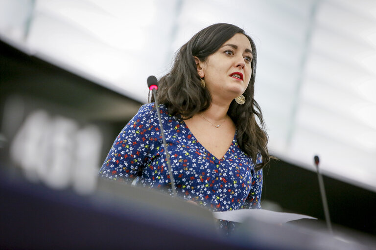 Nuotrauka 2: Leila CHAIBI in the EP in Strasbourg